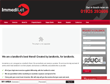 Tablet Screenshot of immedilet.co.uk